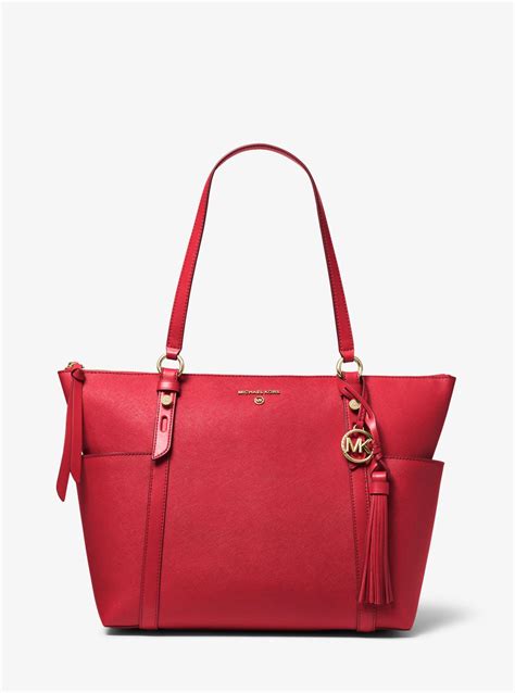 michael kors zipper tote|michael kors sullivan large.